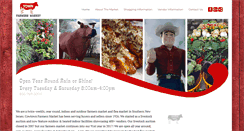 Desktop Screenshot of cowtownfarmersmarket.com